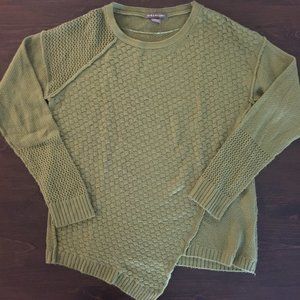 Kate & Mallory Sweater Long Sleeve Mixed Knit